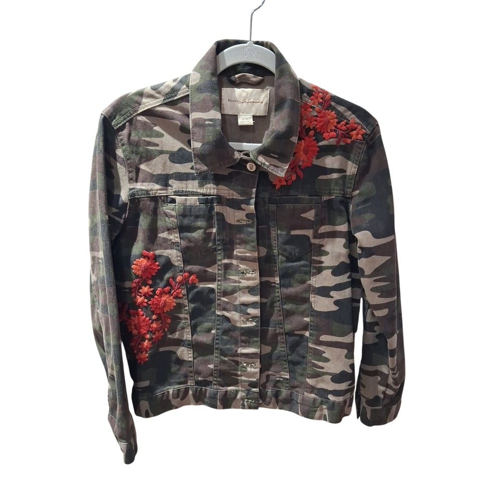 Pilcro  Camo‎ Jacket XS Green Womens.